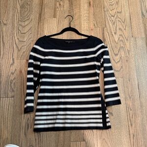 Rag and Bone seater - medium - black and white